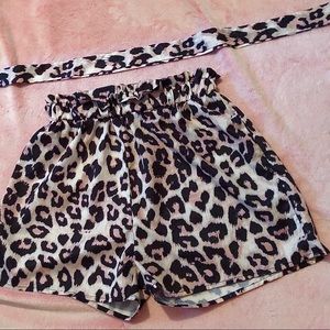 Leopord Print Pants